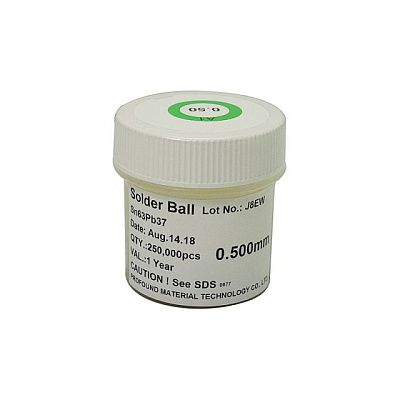 Шариковые выводы для BGA микросхем 250k 0.50мм Sn63/Pb37