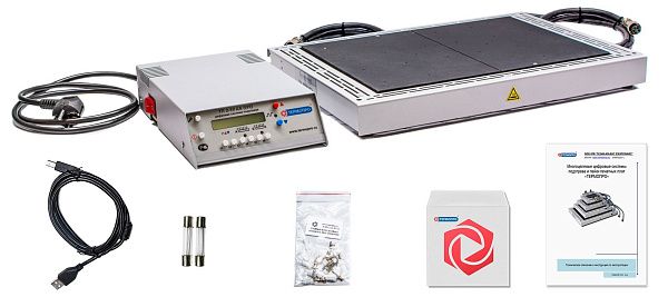 Термостол ТермоПро НП34-24про с терморегулятором ТП2-10АБ-про и стойками ФСМ-15